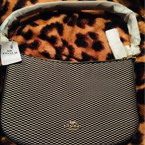 COACH Legacy Jacquard Chelsea Crossbody